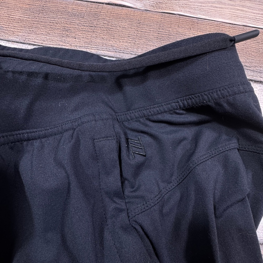 Zyia Mens Joggers Black Athletic Pants Zipper Pockets Ankle Zips Size‎ S - Picture 5 of 10